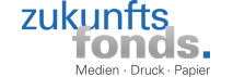 Logo Zukunftsfonds Medien Druck Papier