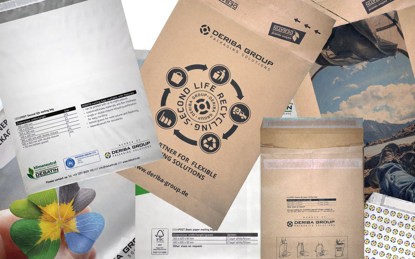 Produkterweiterung Papierversandtaschen Produkterweiterung Papierversandtaschen