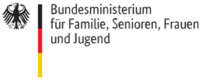 logo Bundesministeriums für Familie, Senioren, Frauen und Jugend