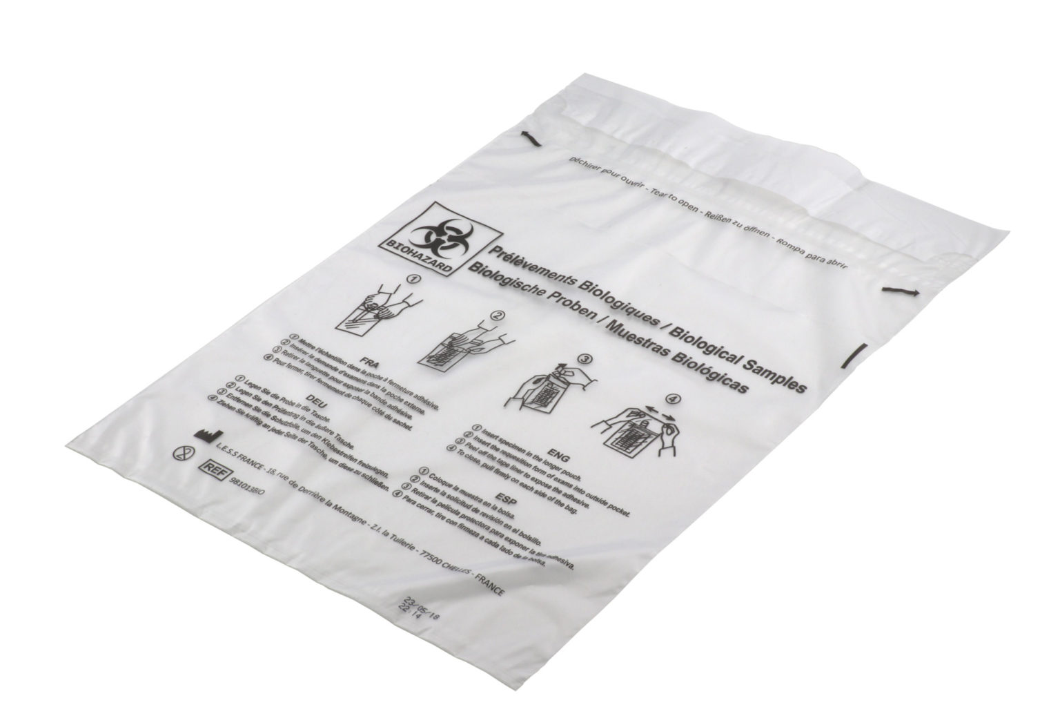 DEBAMED® SpeciBag Debasafe Medical ZipBeutel mit Dokumententasche