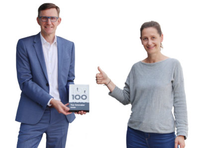 Thoams Rose und Alexa Ortmeier TOP 100