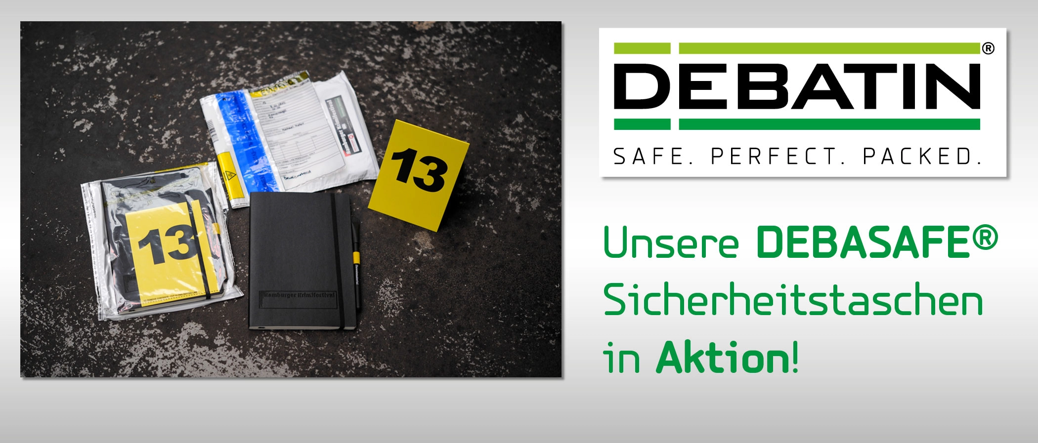 Debatin_Header_Sicherheit Debatin Sicherheitstaschen in Aktion