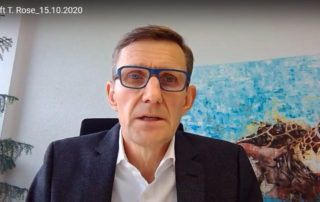 Videobotschaft Thomas Rose 15.10.2020