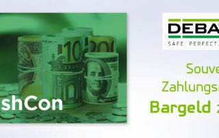Bargeld zählt!