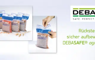 Header DEBASAFE agriculture Rückstellproben