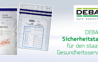 Staatlicher Gesundheitsservice im Vereinigten Königreich setzt auf DEBATIN Safebags