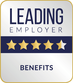 Leading Employer Benefits Rating 4,5