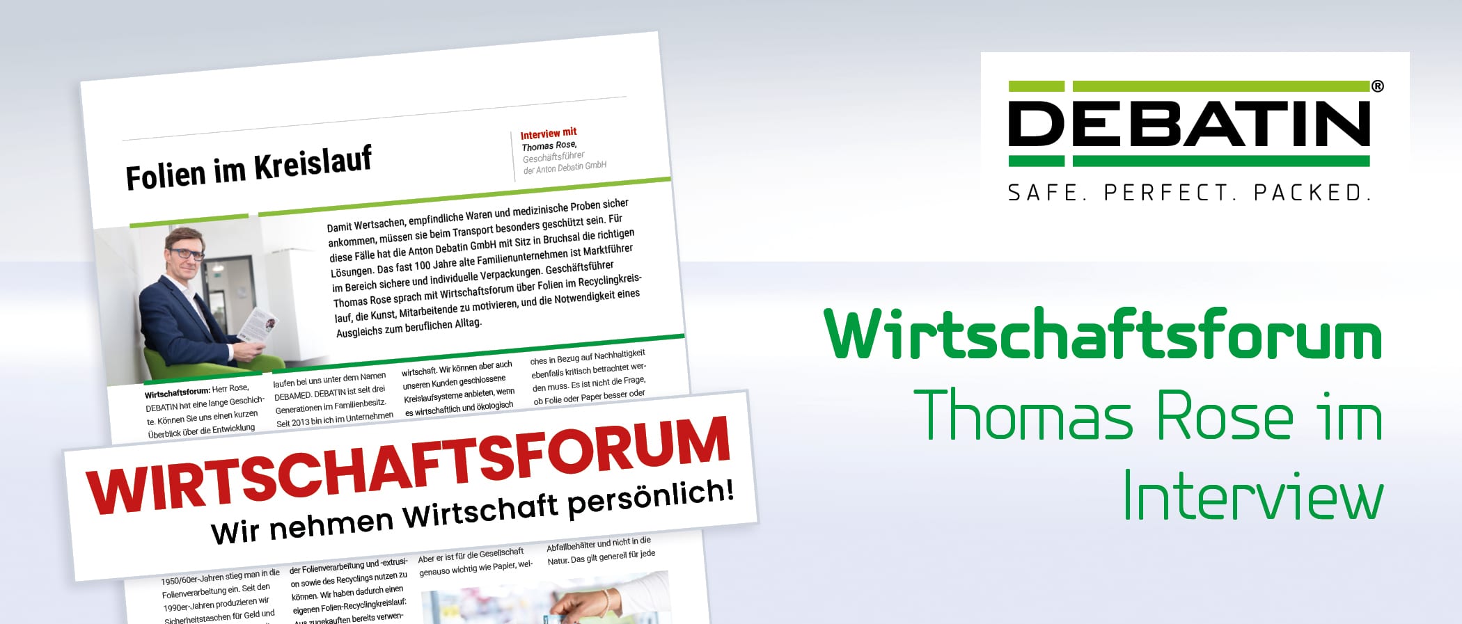 Wirtschaftsforum Interview