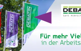 Deutscher Diversity Tag Debatin Flagge