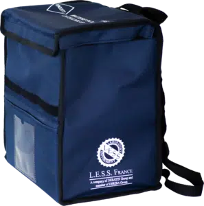 Rucksack für Laborproben