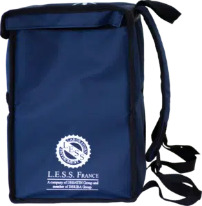 Rucksack Laborproben Fahrradkurier