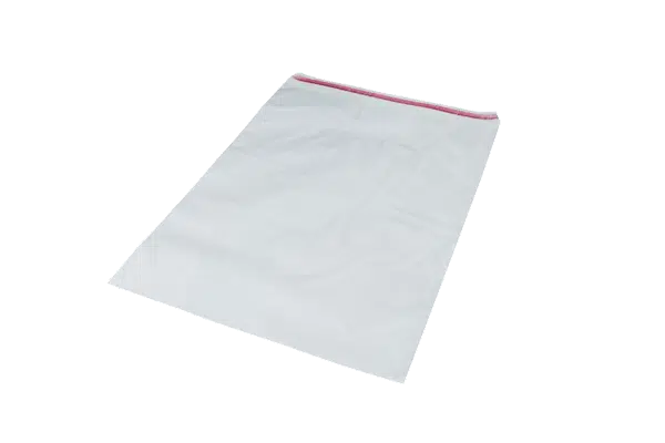 ransparenter DEBAMED Protect-Bag Kunststoffbeutel mit Selbstklebeverschluss für den sicheren Transport medizinischer Proben