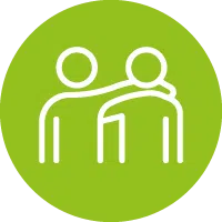Werte_Verbundenheit Symbol für den DEBATIN-Unternehmenswert Verbundenheit.
